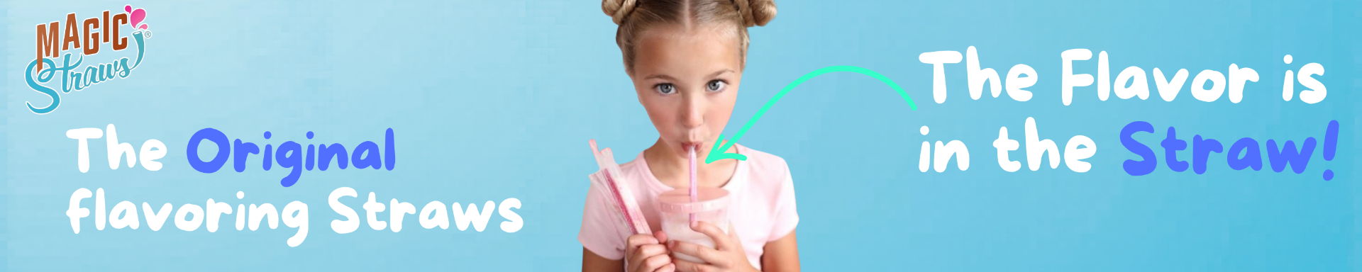 Magic Straws — The Original flavoring Straws. The Flavor is in the Straw!