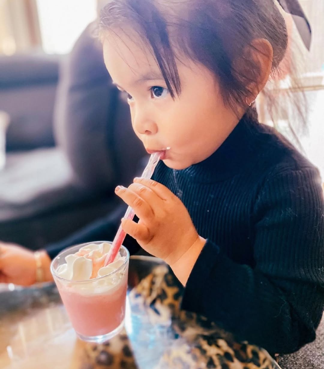 Kids enjoying Magic Straws